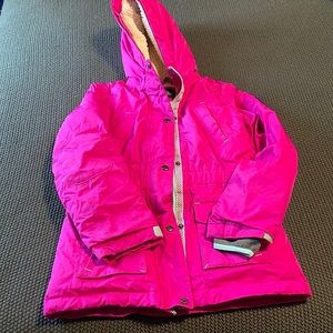 Lands end parka jacket- expedition down Sherpa